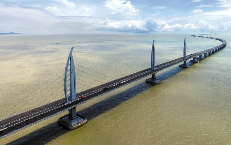 ponte hong kong-zhuhai-macao cina