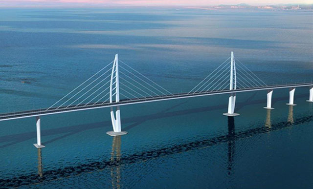 ponte hong kong-zhuhai-macao cina