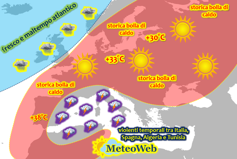 previsioni meteo 17 23 settembre europa italia