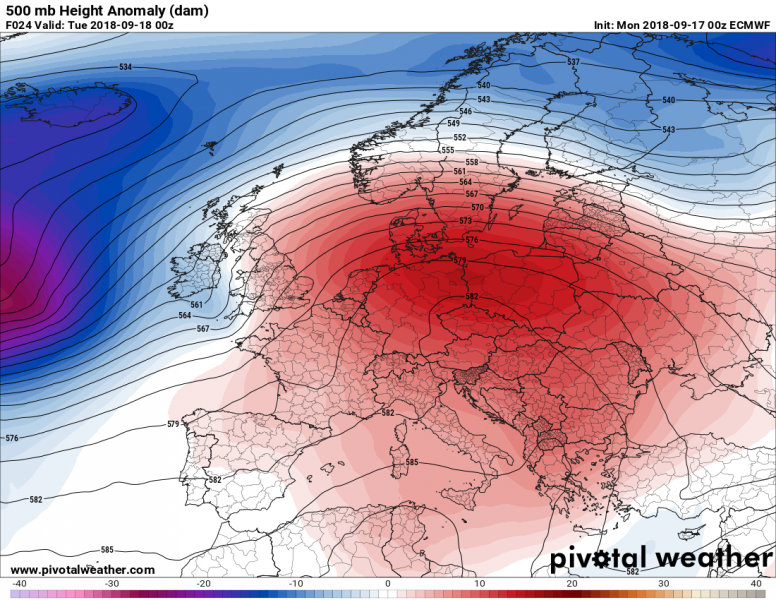 previsioni meteo europa 18 settembre