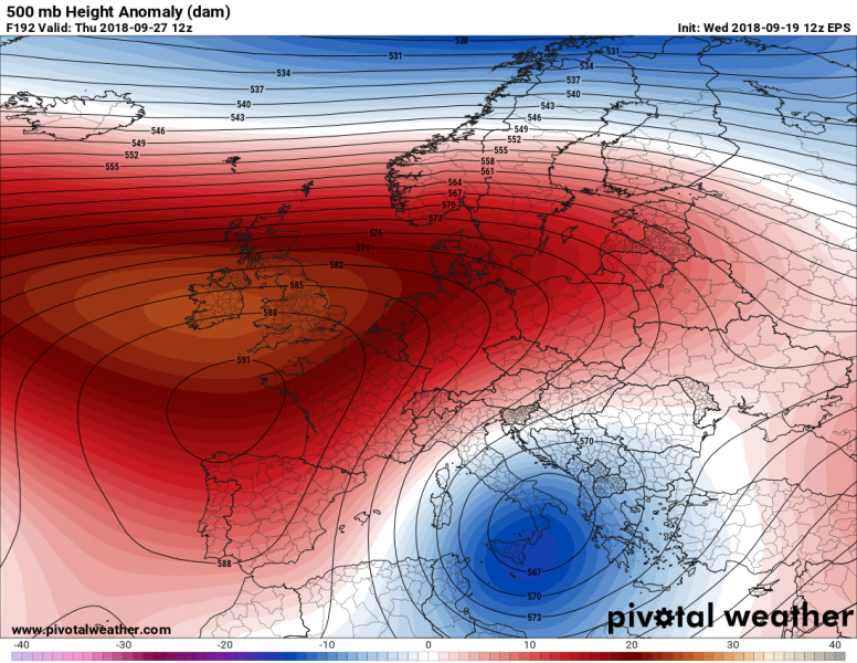previsioni meteo europa 27 settembre