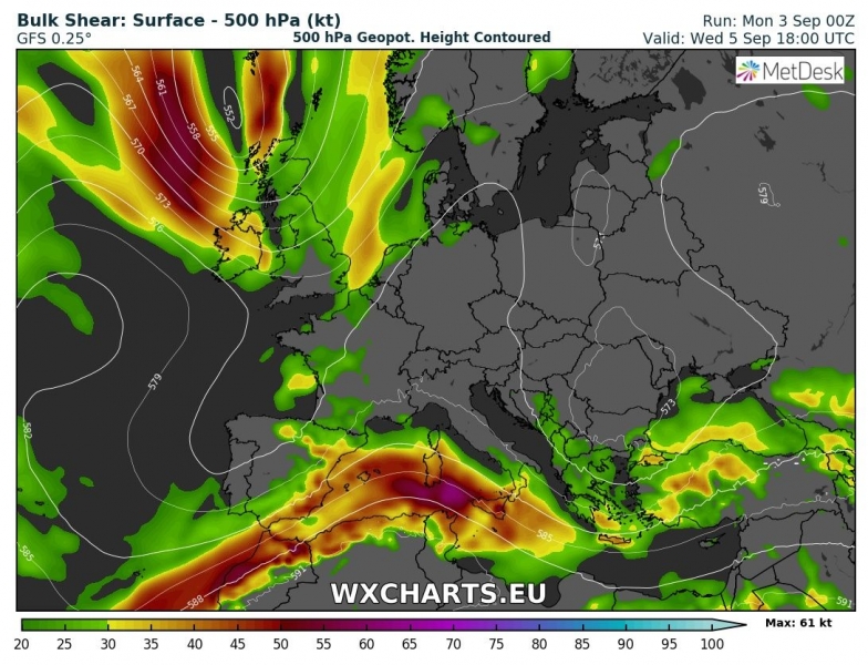 previsioni meteo europa 5 settembre 2