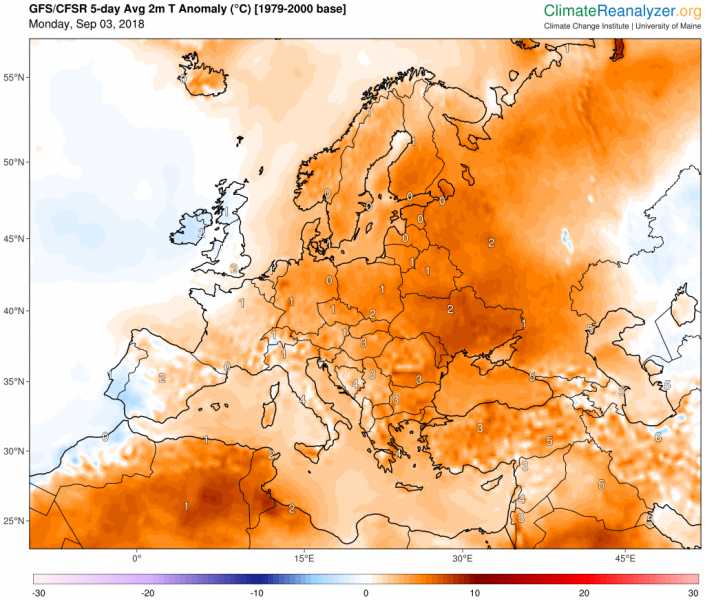 previsioni meteo europa 7 settembre