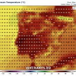 Previsioni Meteo, focus sull’ondata di caldo sulla Penisola Iberica: temperature impressionanti ben oltre i 30°C in settimana, quasi 40°C nel weekend [MAPPE]