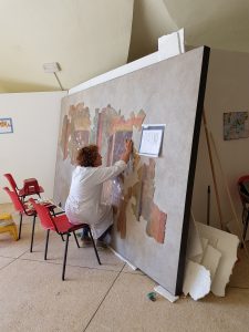 restauro affresco settefinestre