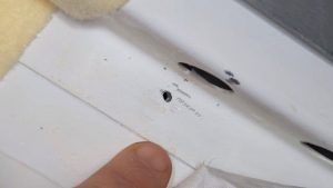 buco stazione spaziale