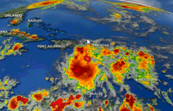 tempesta tropicale isaac