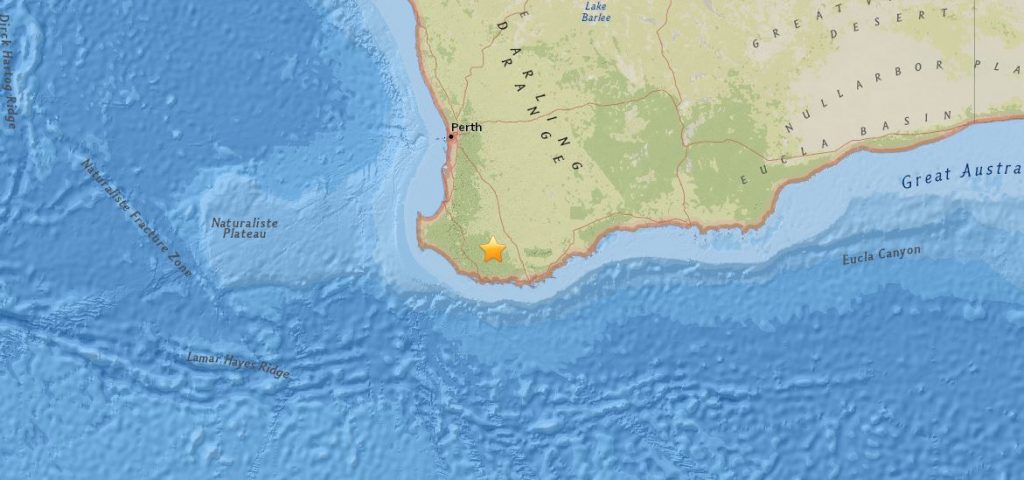 terremoto australia