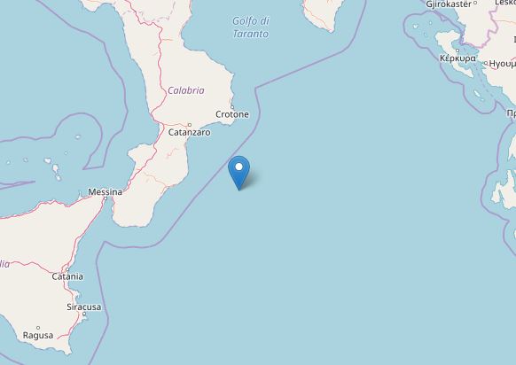 terremoto calabria ionio