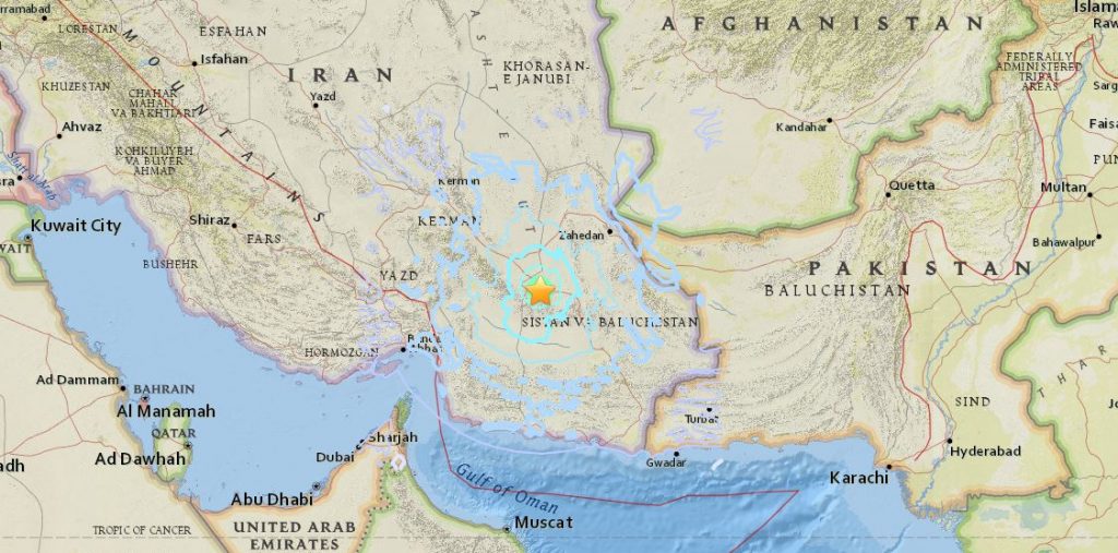 terremoto iran