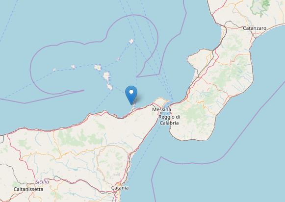 terremoto messina milazzo