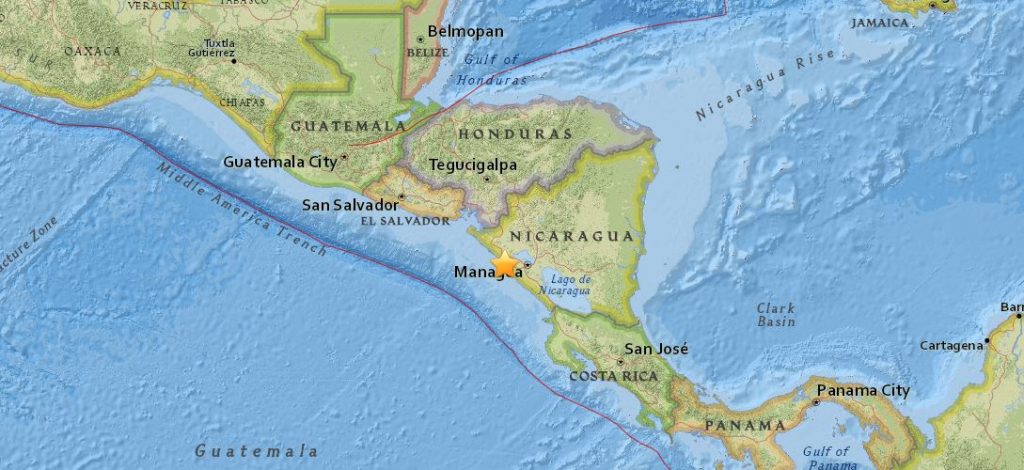 terremoto nicaragua