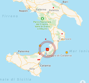terremoto reggio calabria oggi
