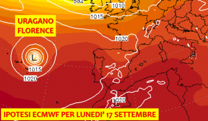 uragano florence europa