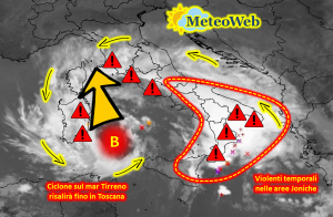 Allerta Meteo Italia 5 Ottobre 2018