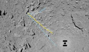Il lander Mascot dalle immagini di Hayabusa2