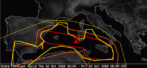 allerta metep estofex 18 19 ottobre