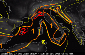 allerta meteo estofex 27 28 ottobre