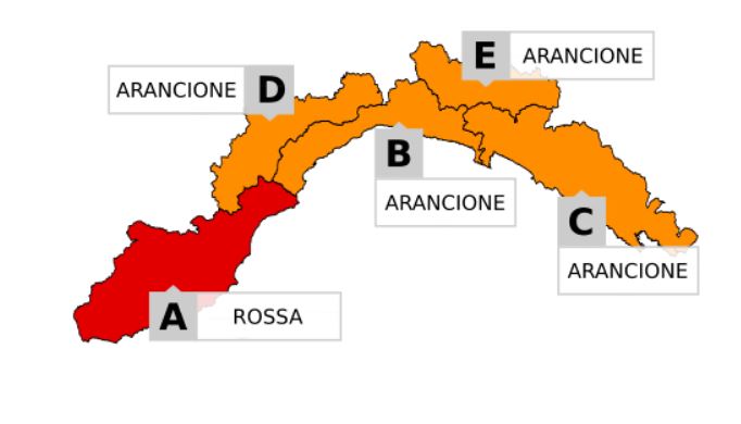allerta meteo liguria