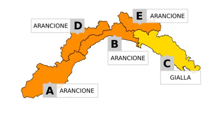 allerta meteo liguria