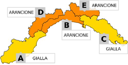 allerta meteo liguria