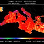 L’”Uragano Mediterraneo” Zorbas ha raffreddato notevolmente le acque del Mediterraneo centrale [MAPPE]