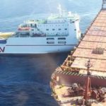 Collisione navi in Corsica: nave ispezionata da un team di esperti [FOTO e VIDEO]