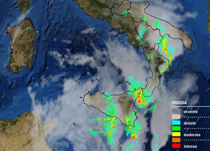 maltempo 4 ottobre italia