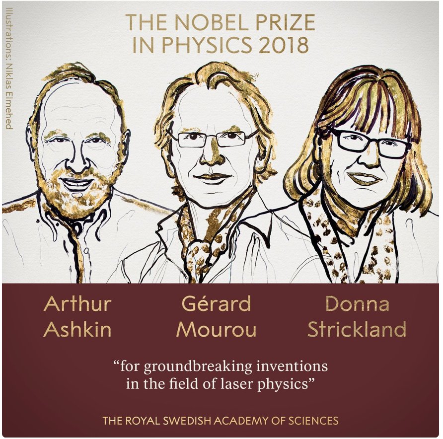 premio nobel fisica 2018