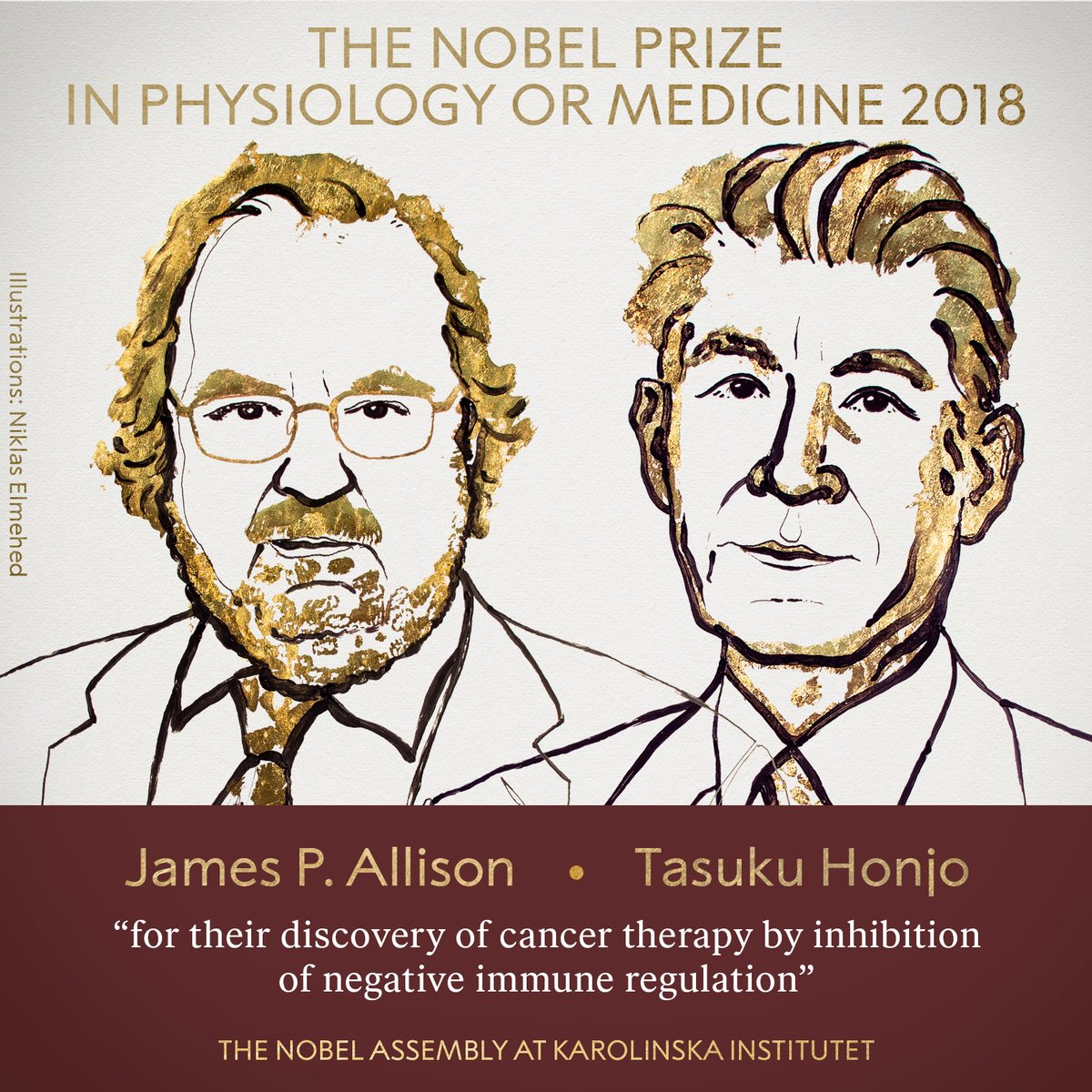 premio nobel medicina 2018