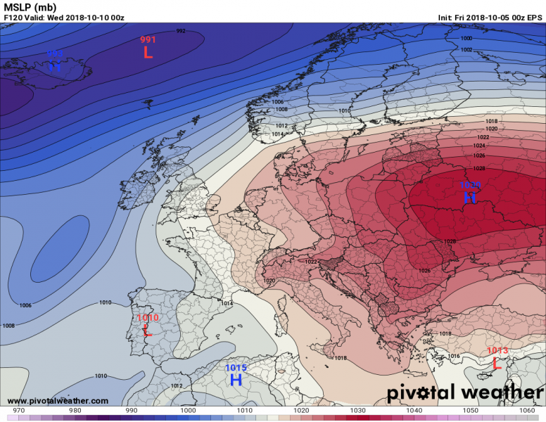 previsioni meteo europa 10 ottobre