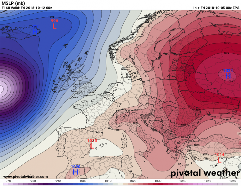 previsioni meteo europa 12 ottobre