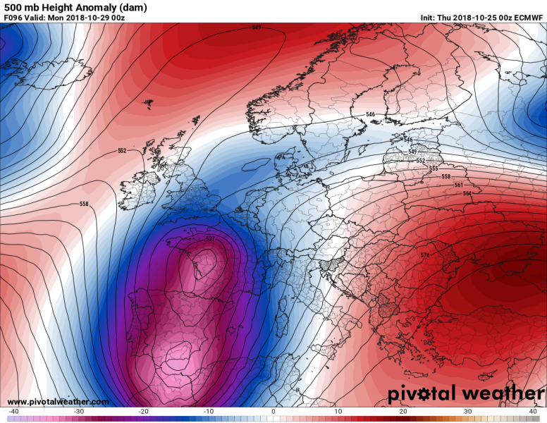 previsioni meteo europa 29 ottobre
