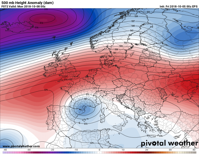 previsioni meteo europa 8 ottobre
