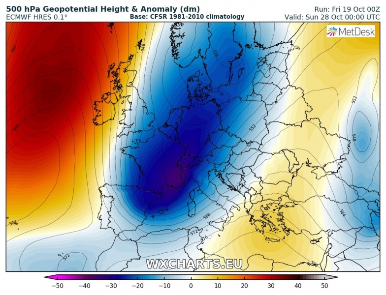 previsioni meteo europa freddo 28 ottobre