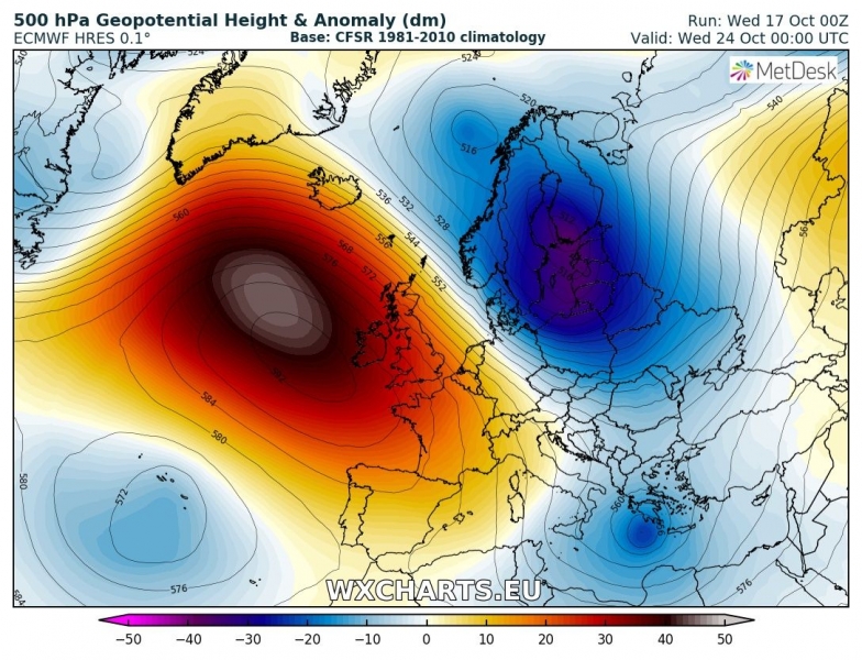 previsioni meteo freddo europa 24 ottobre