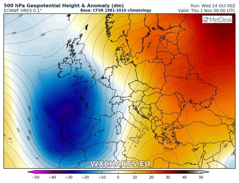 previsioni meteo maltempo italia 1 novembre