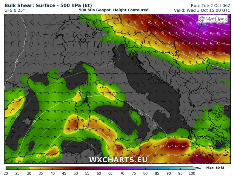 previsioni meteo mediterraneo 3 ottobre