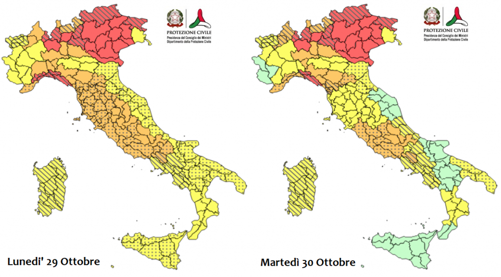 protezione civile allerta meteo