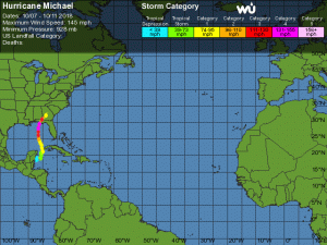 tempesta tropicale Michael