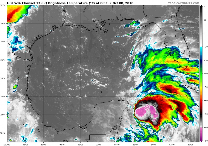 tempesta tropicale michael usa
