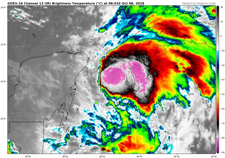 tempesta tropicale michael usa