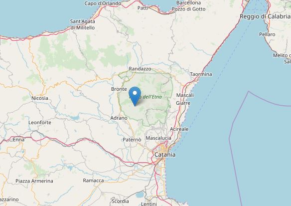 terremoto etna sciame sismico