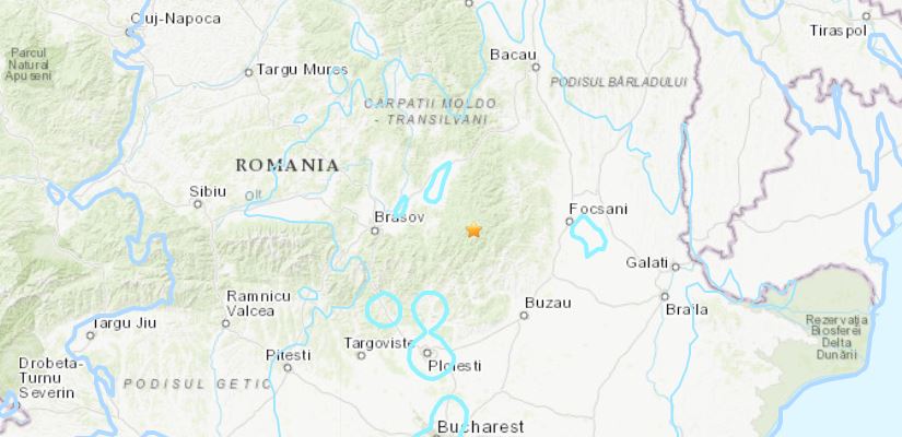 terremoto romania transilvania