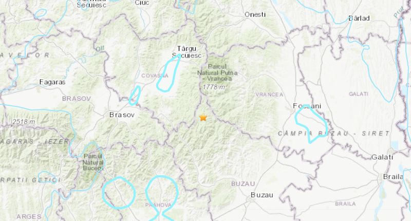 terremoto romania transilvania