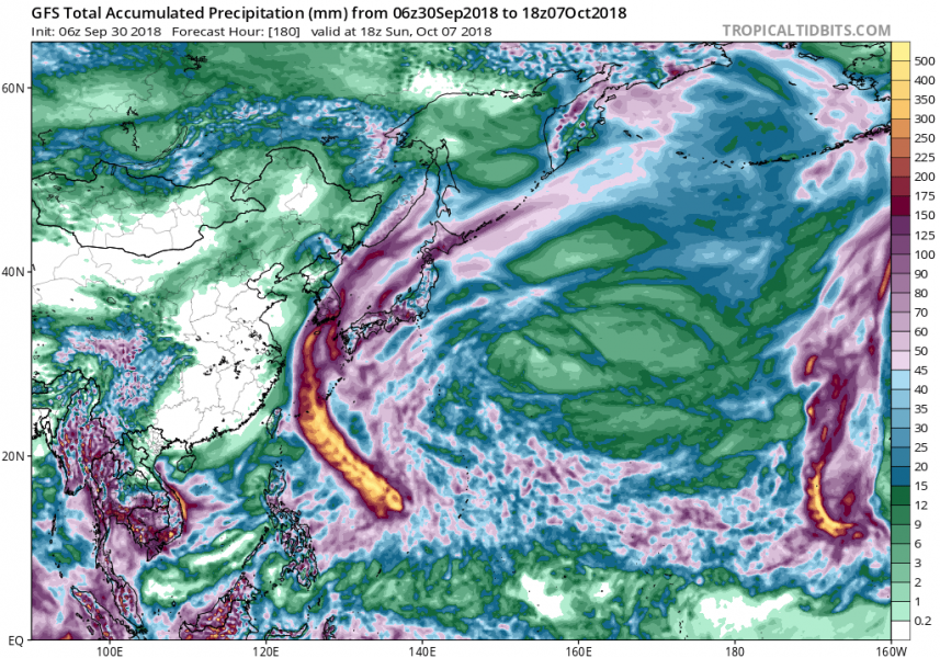 tifone kong-rey giappone precipitazioni