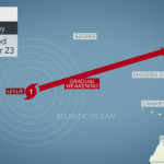 Leslie, l’uragano “zombie” dell’Atlantico si avvicina alle Canarie: potrebbe diventare il ciclone tropicale più longevo di sempre [MAPPE]