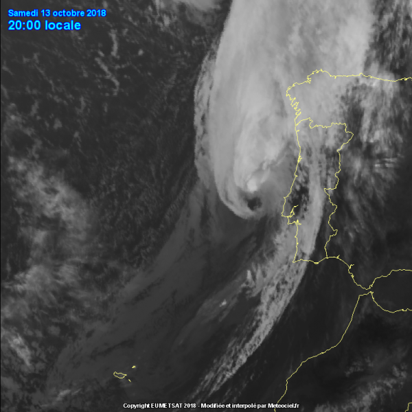 uragano leslie portogallo