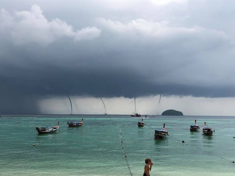 4 trombe marine thailandia