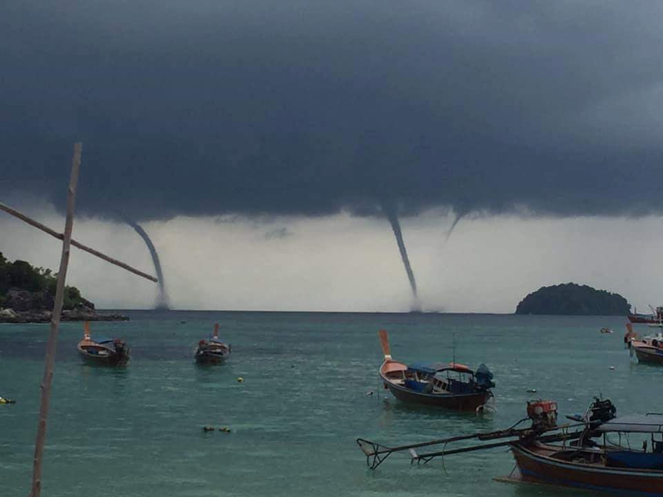 4 trombe marine thailandia